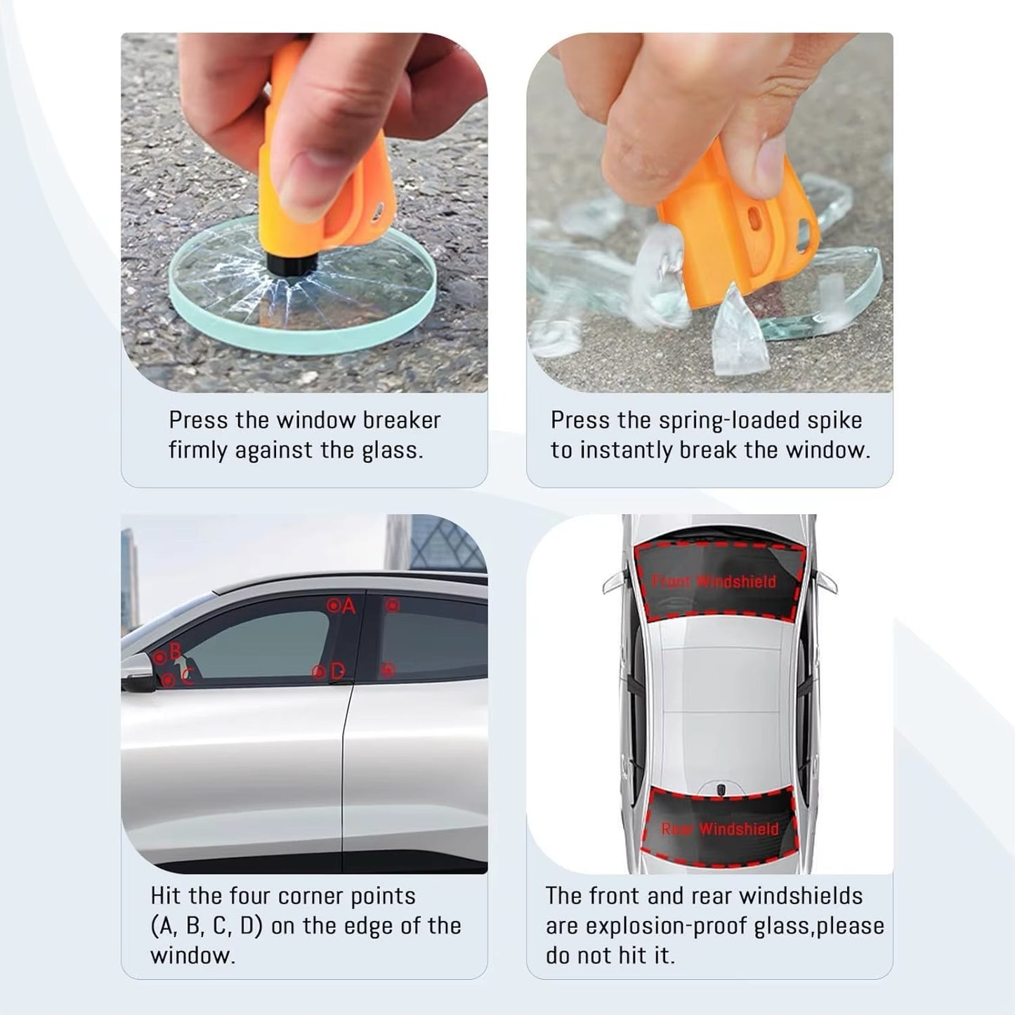 3-in-1 Window Breaker